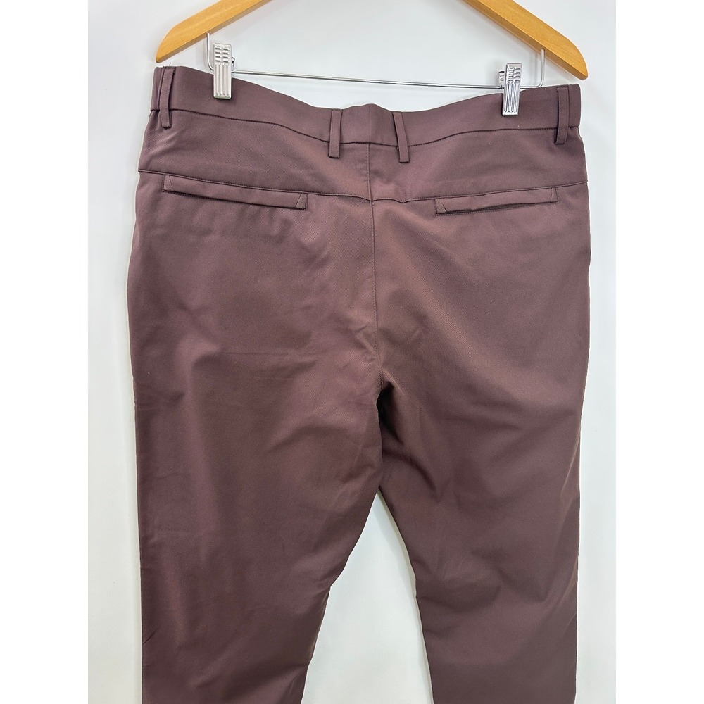 Jack Archer Jetsetter Tech Pants 34 x 32 Slim Fit Chocolate Brown Performance - Picture 9 of 12